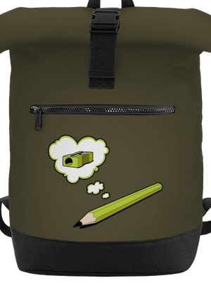 Tužka a Ořezávátko batoh Military Green