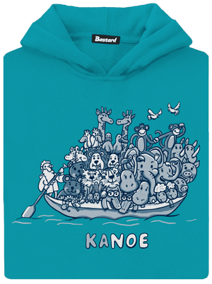 Noemova archa dětská mikina klokanka Hawaiian Blue