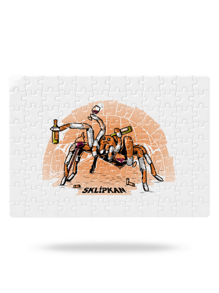 Sklípkan puzzle White