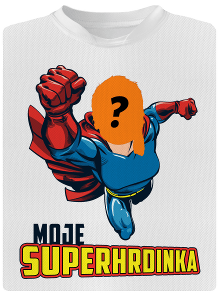 Moje superhrdinka dětské sportovní tričko White