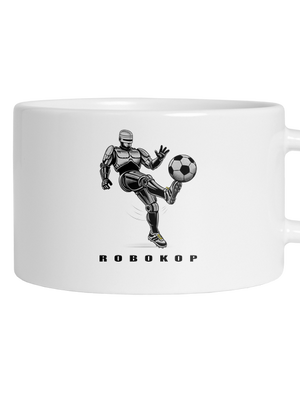 Robokop hrnek makronka White