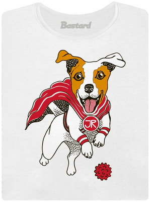 Jack Russell dámské tričko White