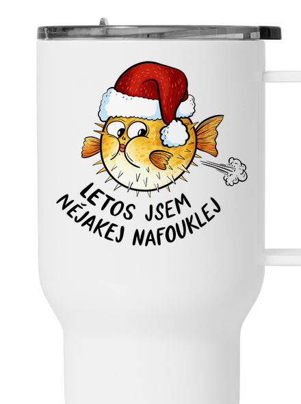 Jsem nafouklej termohrnek White