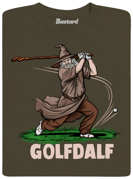 Golfdalf pánské dlouhý rukáv Urban Khaki