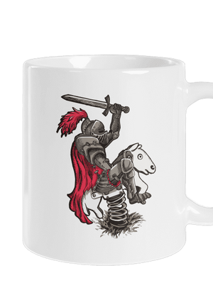 Rytíř klasický hrnek White