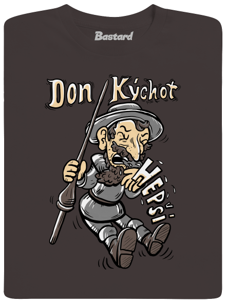 Don Kýchot pánské dlouhý rukáv Bear Brown