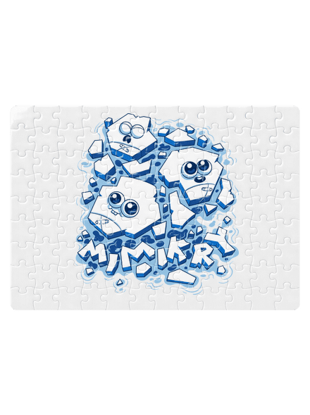 Ledové mimikry puzzle White