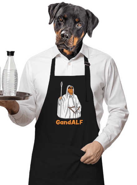GandALF zástěra Black