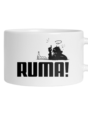 Ruma hrnek makronka White