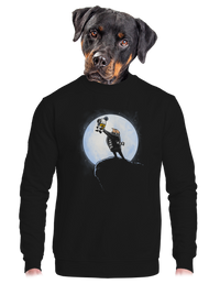 unisex mikina bez kapuce