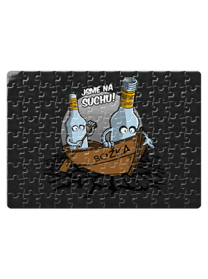 Na suchu puzzle White