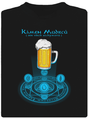 Kámen Mudrců pánské sportovní tričko Black