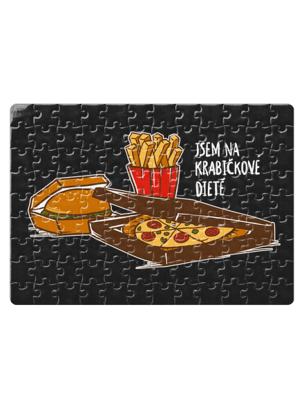 Krabičková dieta puzzle White