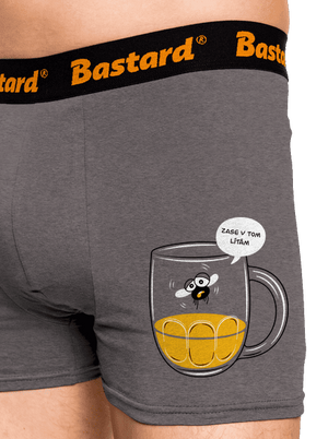 Zase v tom lítám boxerky Gray Melange