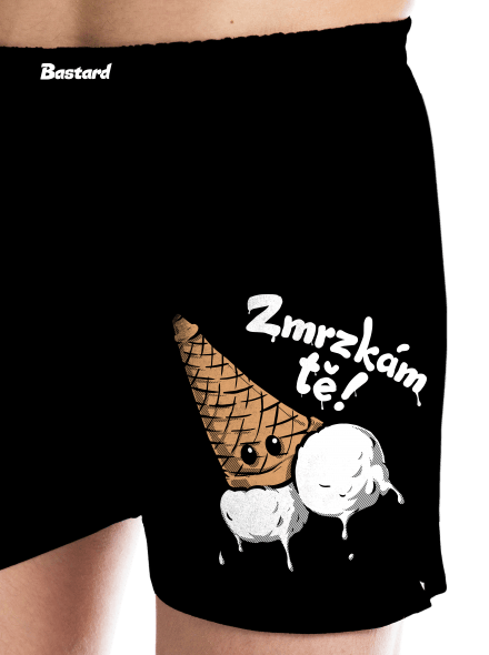Zmrzkám tě pánské trenky Black