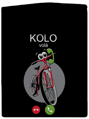 Kolo volá dámská mikina na zip Black