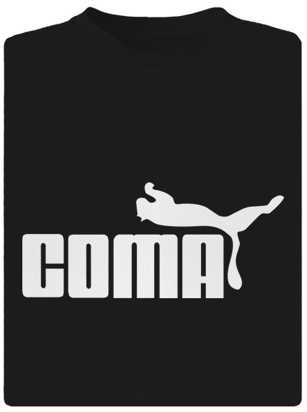 Coma pánské sportovní tričko Black