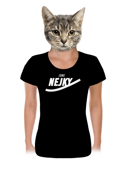 Nejky dámské tričko Black