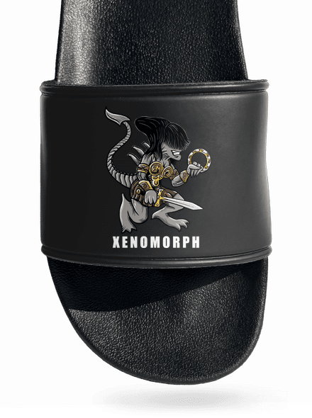 Xenomorph pantofle Black