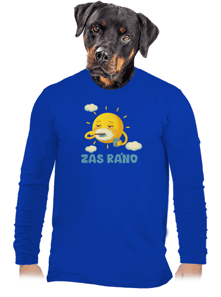 Zas ráno pánské dlouhý rukáv Royal Blue