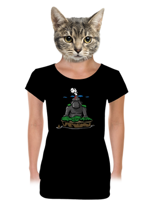 dámské tričko s lemem