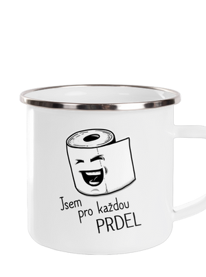 Prdel plecháček White