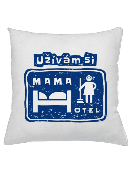 Mama Hotel polštář White