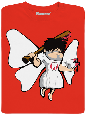 Zoubková víla pánské tričko Fiery Red