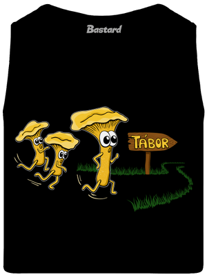 Běží lišky k Táboru pánské tílko Black