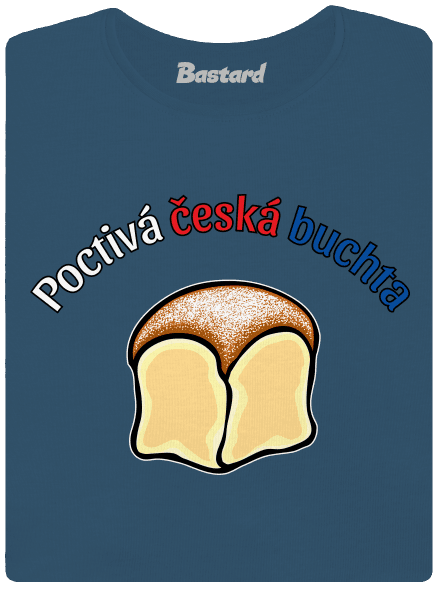 Poctivá buchta a klobása dámské tričko premium Petrol Blue