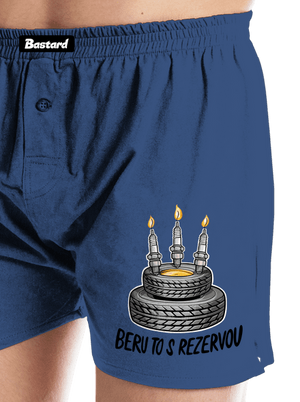 Beru to s rezervou pánské trenky Blue