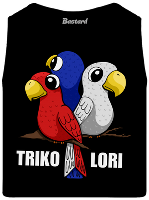 Trikolori pánské tílko Black