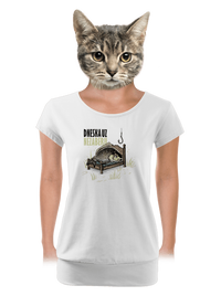 dámské tričko s lemem