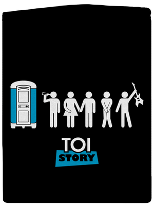 Toi Story dámská mikina na zip Black