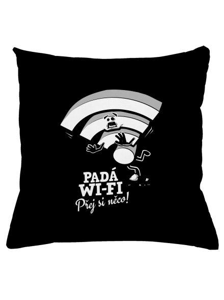 Padá wi-fi polštář Black