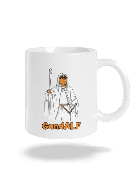GandALF klasický hrnek White