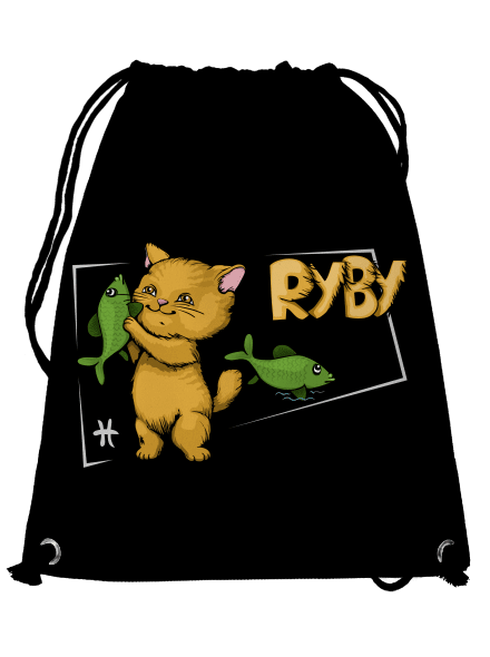 Kočičí horoskop: Ryby vak Black