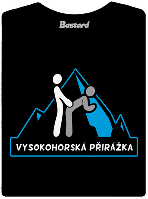 Vysokohorská přirážka dámské tričko Black