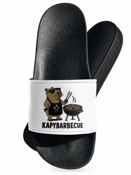 Kapybarbecue pantofle White