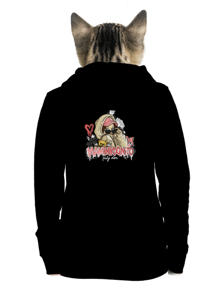 Maminkognito dámská mikina na zip Black
