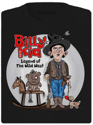 Billy The Kid dámské sportovní tričko Black