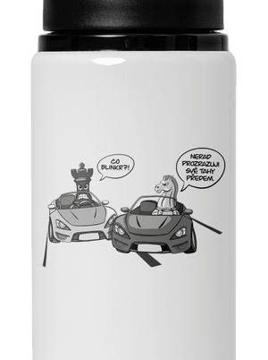 Co blinkr? lahev na vodu White