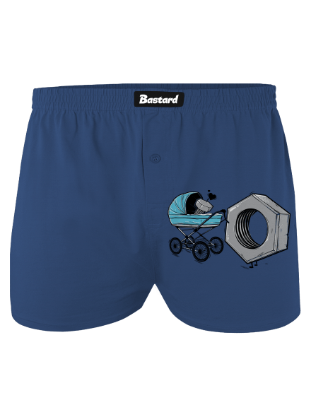 Správná matka pánské trenky Blue