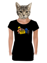 dámské tričko s lemem