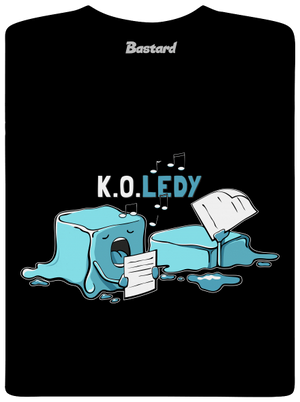 Koledy pánské tričko Black