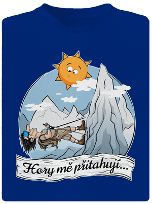 Hory mě přitahují pánské sportovní tričko Royal Blue Mal