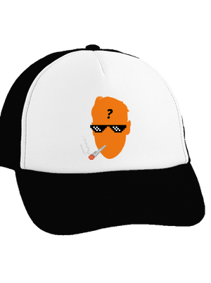 Thug life kšiltovka truckerka Black cap