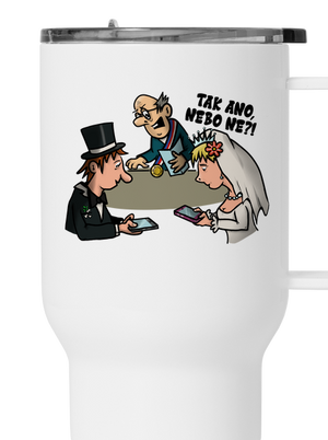 Svatební obřad termohrnek White