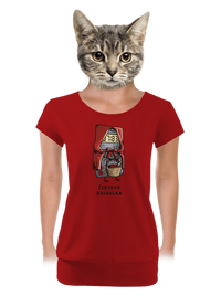 dámské tričko s lemem