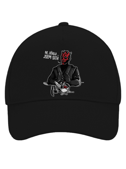 Jsem sith kšiltovka baseballka Black